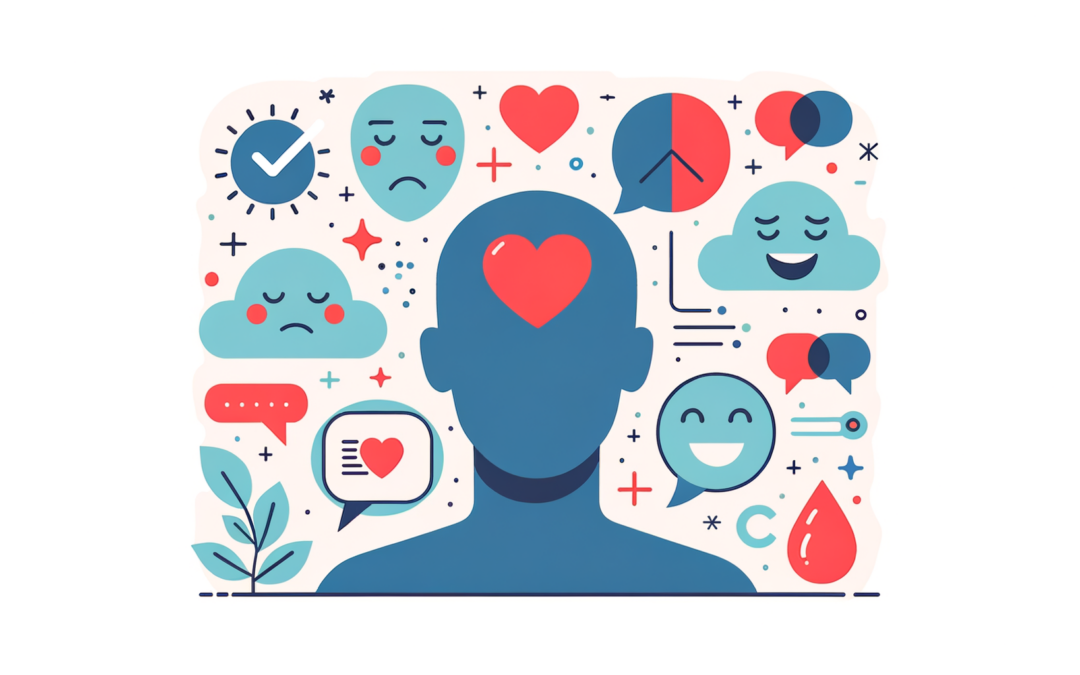 Illustration en flat design capturant des souvenirs de mariage, optimisée pour un article de blog SEO