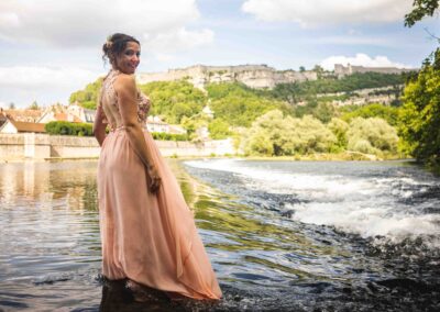 Photo de la mariée à Besancon