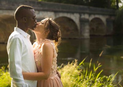 Photo de couple des mariés à Besancon
